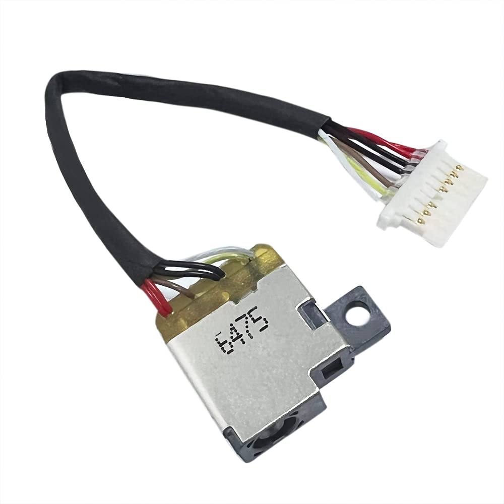 GinTai DC Power Jack with Cable Charging Port Socket Plug Replacement for HP Spectre X360 13-4195dx 13-4195nr 13-4196dx 13-4193DX 13-4193NR 13-4194DX