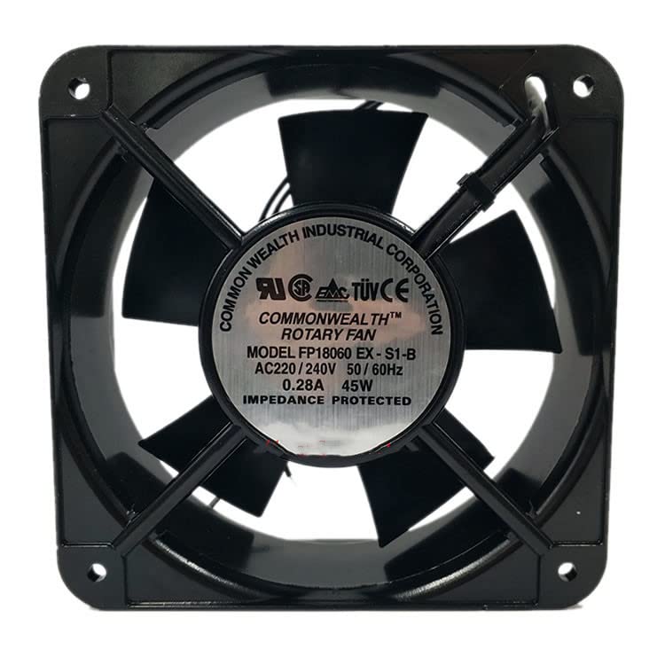 FP-18060EX-S1-B Fan 220V 0.28A 45W Electric Cabinet Cooling Fan