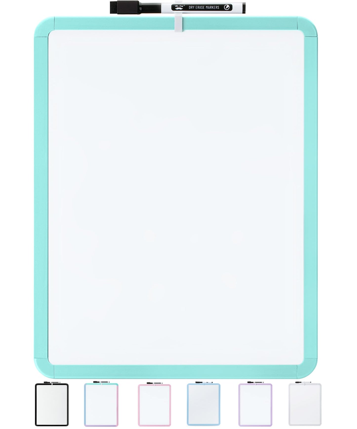 Mr. Pen- Dry Erase Board, 14” x 11” with a Black Dry Erase Marker