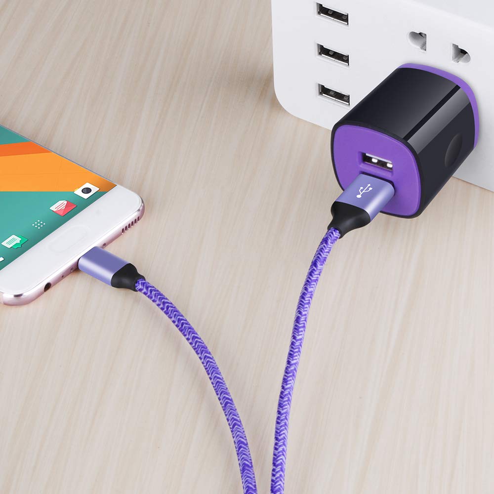 Type C Phone Charger,USB Wall Adapter Plug+6ft C Charger Cable for Samsung Galaxy S26 S25 S24 S23 S22 S21 S20 FE Z Flip 7 6 5 Z Fold 7 6 5 A57 A37 A17