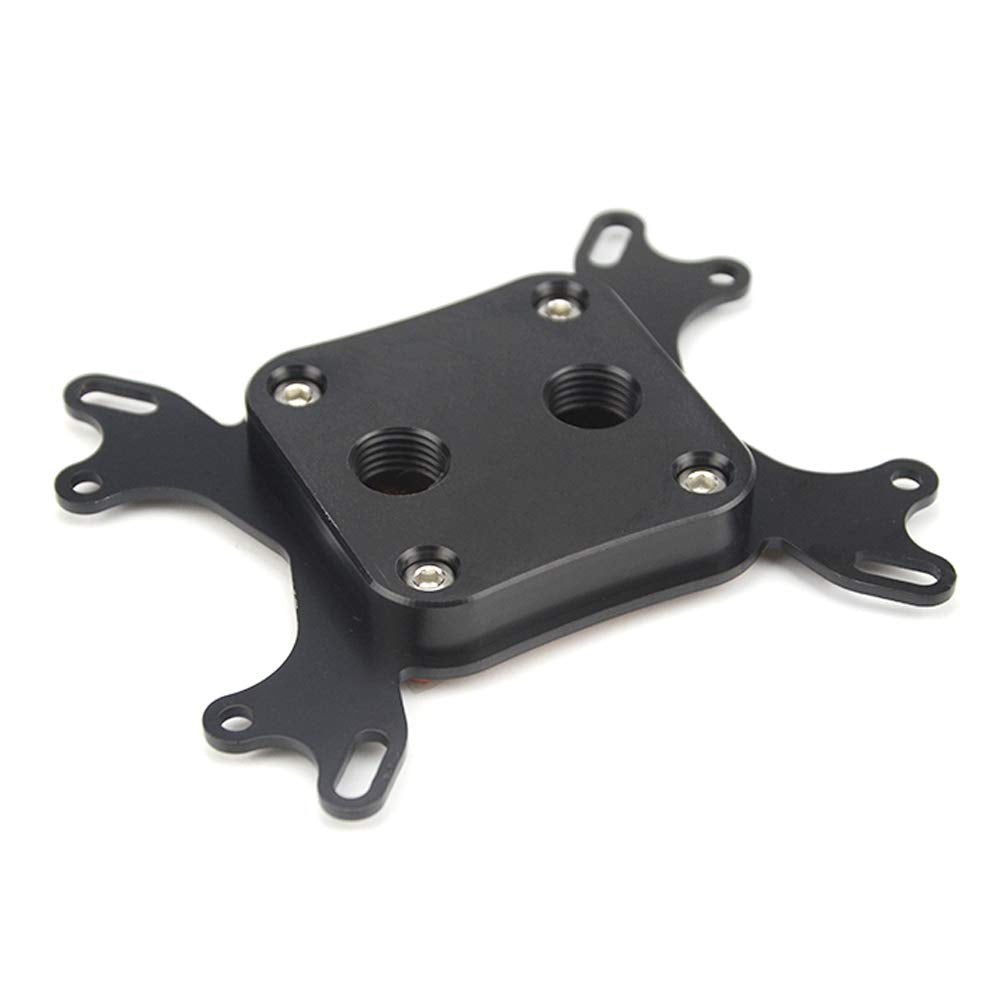 BXQINLENX Professional Universal CPU Water Cooling Block for Intel/AMD Water Cool System Computer Black