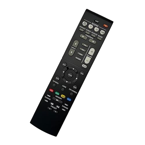 GHUST RAV561 ZZ43210 Replacement Remote Control Universal for Yamaha RX-V385 HTR-3072 YHT-4950U RAV552 ZW44660 HTR-2071 RX-V283 RAV531 RAV532 RAV533