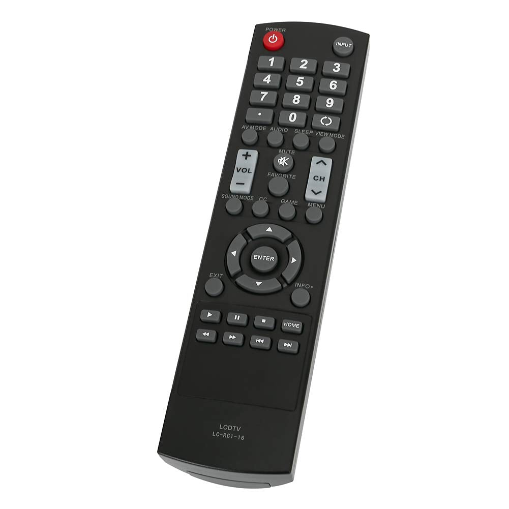 LC-RC1-16 Replacement Remote Control Applicable for Sharp LED TV LC-32LB370U LC-50LB370U LC-40LB480U LC-32LB480U LC-32LB370 LC32LB370 LC32LB370U