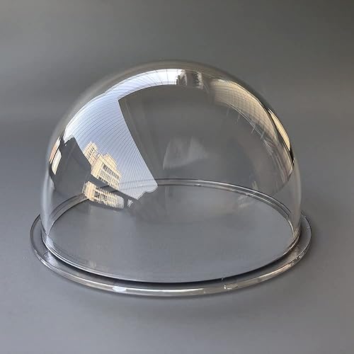 4.3 Inch Outdoor Waterproof Polycarbonate PC Clear Ball Cover Heightened Surveillance Security CCTV Camera Dome Protective Housing Optical Round
