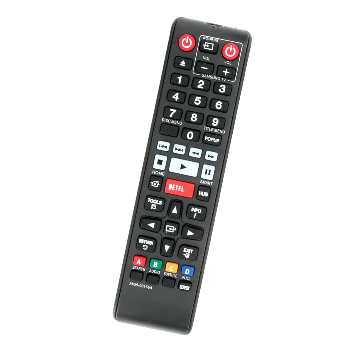 AK59-00166A Replaced Remote Control fit for Samsung Blu-ray Disc Player BD-FM59 BD-FM59C BD-F5900 BD-F7500 BD-FM59/ZA BD-FM59C/ZA BDFM59 BDFM59C