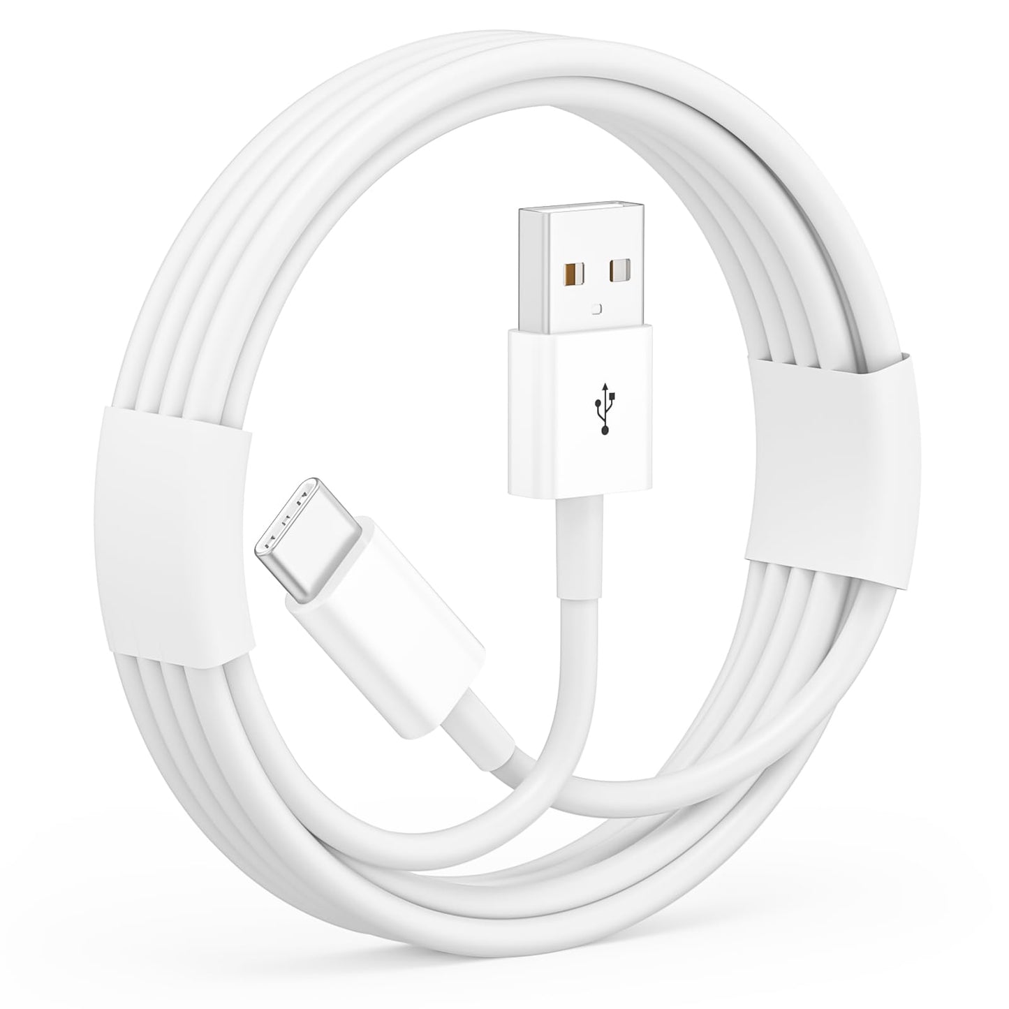 Snisre Car Carplay Cable, USB A to USB C Cable 3FT, Fast Charger Cord for iPhone 17/16/15 Pro Max/Plus/16E, Car Charging Cord?White, 3FT?
