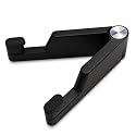 Attkryy Desktop Foldable Phone Stand - Portable Phone & Mini Tablet Holder, Adjustable Cradle for iPhone, for iPad mini, Smartphones and More