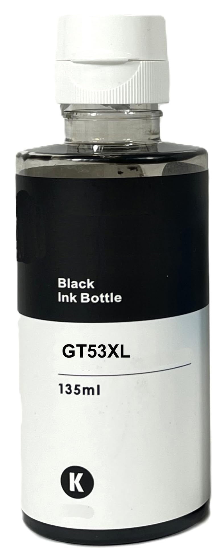 Vivid Colors VC Black Compatible Ink Refill Bottle Replacement for H GT53 XL GT 53xl for H Smart Tank