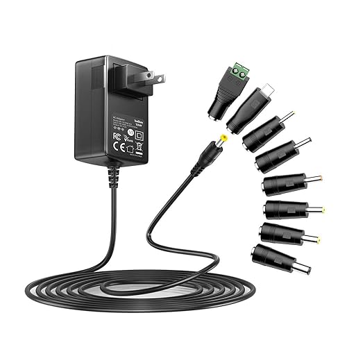 Belker 5V 2A 1.5A 1A AC Adapter Wall Charger Power Adapter Supply for TV Box Tablet Router More 5V Devices