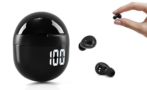 Invisible Mini Sleep Earbuds Wireless Bluetooth, Ultra-Light Comfort Fit Sleep Headphones for Side Sleepers, Unique Tumbler Portable Charging Case…