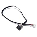 New AC DC Jack Power Charging Port Connector Socket Cable Harness Replacement for Dell Inspiron 15-7557 15-7559 Y44M8 0Y44M8 DD0AM9AD000