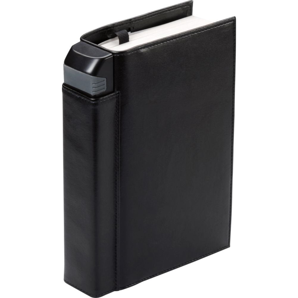 Periscope Paperback Booklight in a Book Cover (Black)