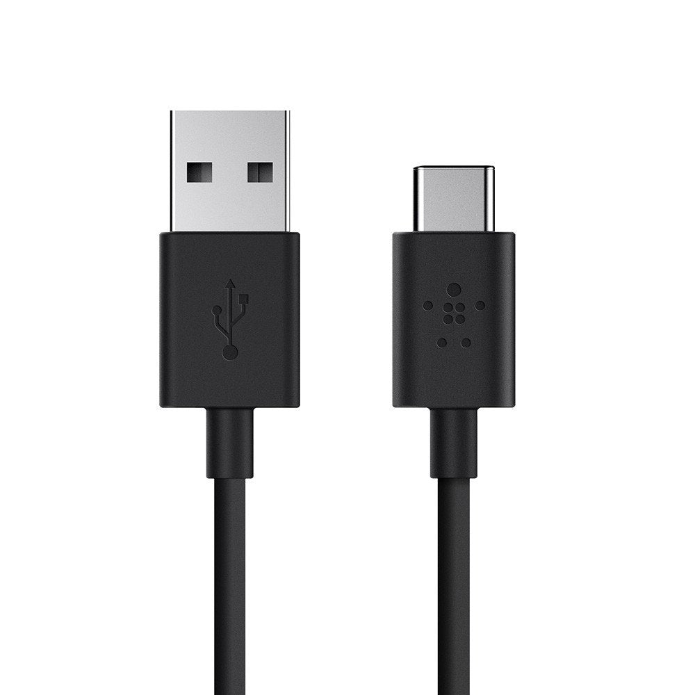 Belkin 10 ft USB 2.0 Male-to-Male USB-C to USB Cable - Black - Compatible with Personal Computer, Laptop, Smartphone, Tablet