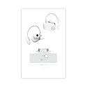 BYTECH BCAUBE119WT BYTECH Freedom TRU Wireless Earbuds