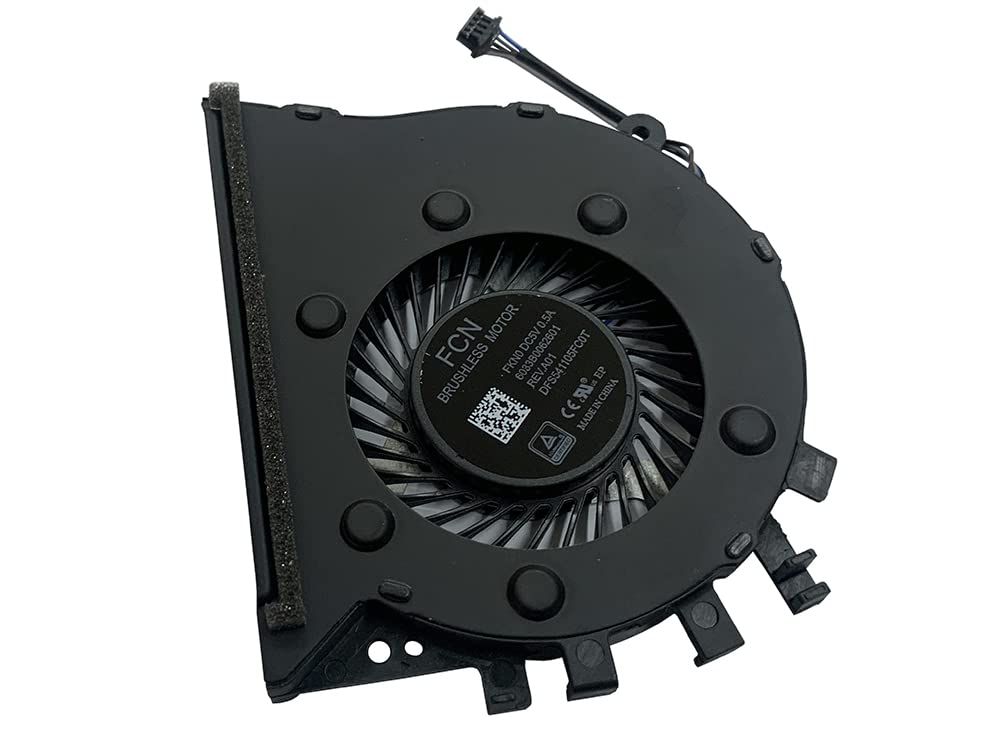 RGBBYTE CPU Fan for HP 17-by4623dx 17-by4633dx 17-by3003ca 17-by3053cl 17-by3065st 17-by3072cl 17-by3613dx 17-by3635cl 17-by3652cl 17-by3676cl