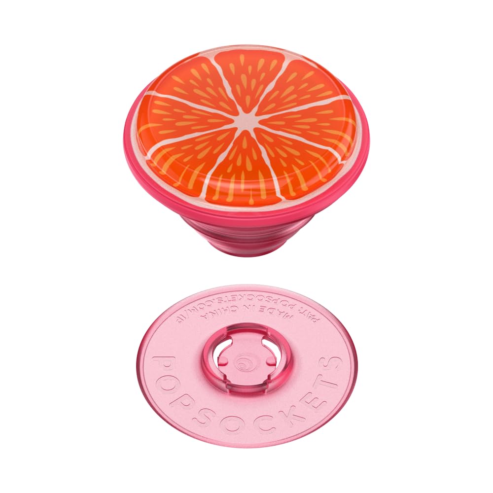 PopSockets Adhesive Phone Grip, Holder, Phone Stand, Squishy - Jelly Citrus