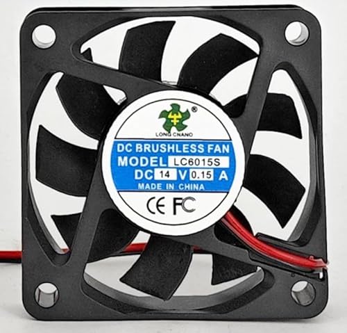 for LC6015S DC14V 0.15A 6CM 6015 Cooling Fan