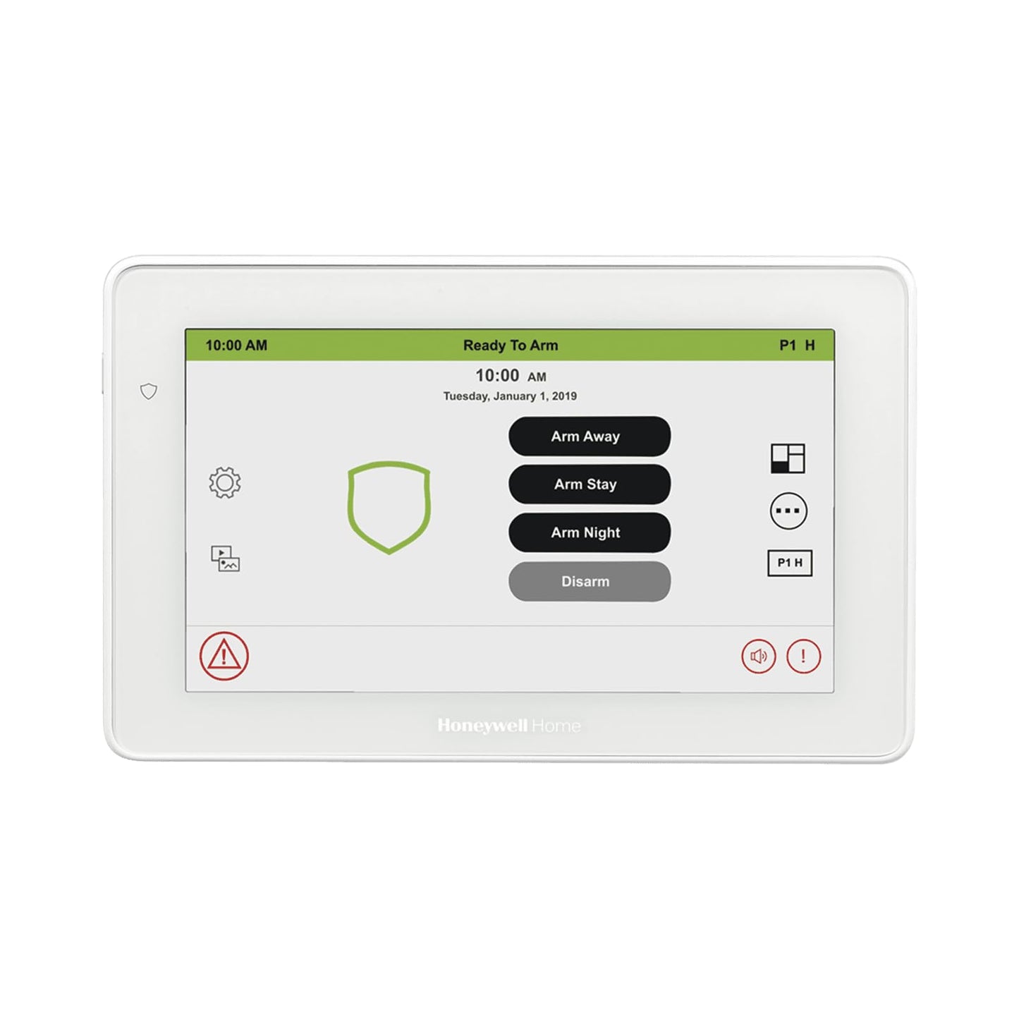 Intrusion Honeywell 6290W Touch Center 7" Color Wireless Touchscreen Keypad Alarm Control