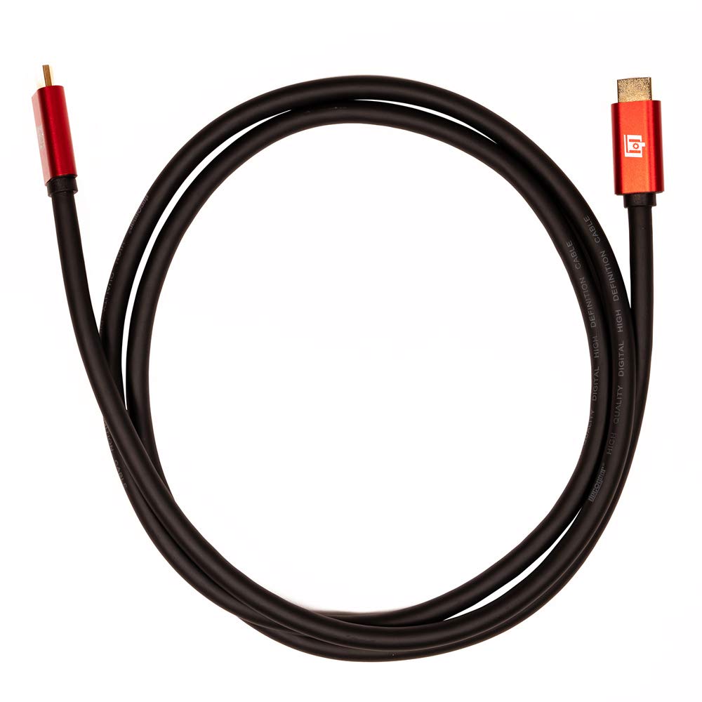 Deco Gear 6FT Universal 4K HDMI 2.0 Cable with 28AWG Pure Copper Conductors (2-Pack)