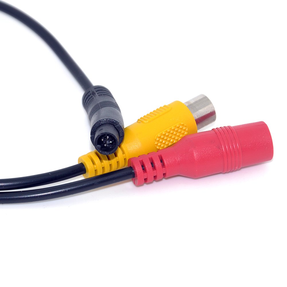 Auto Wayfeng WF 4-Pin to RCA (A/V) Adapter - 4 Pin to RCA Monitor/Camera Adapter