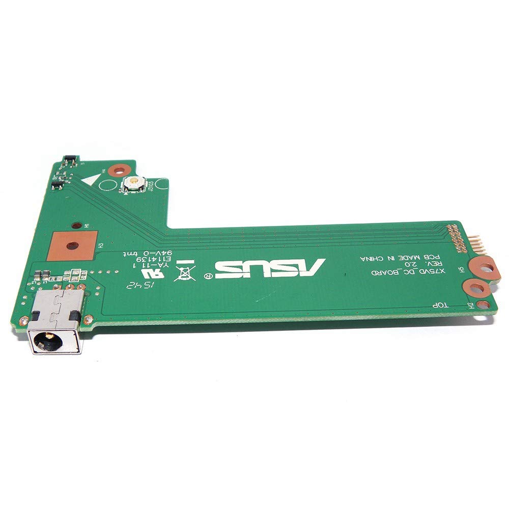 DC-in Power Jack Button Board for Asus X75A X75VD F75VD X75VB X75VC R704VC X75A-DH32