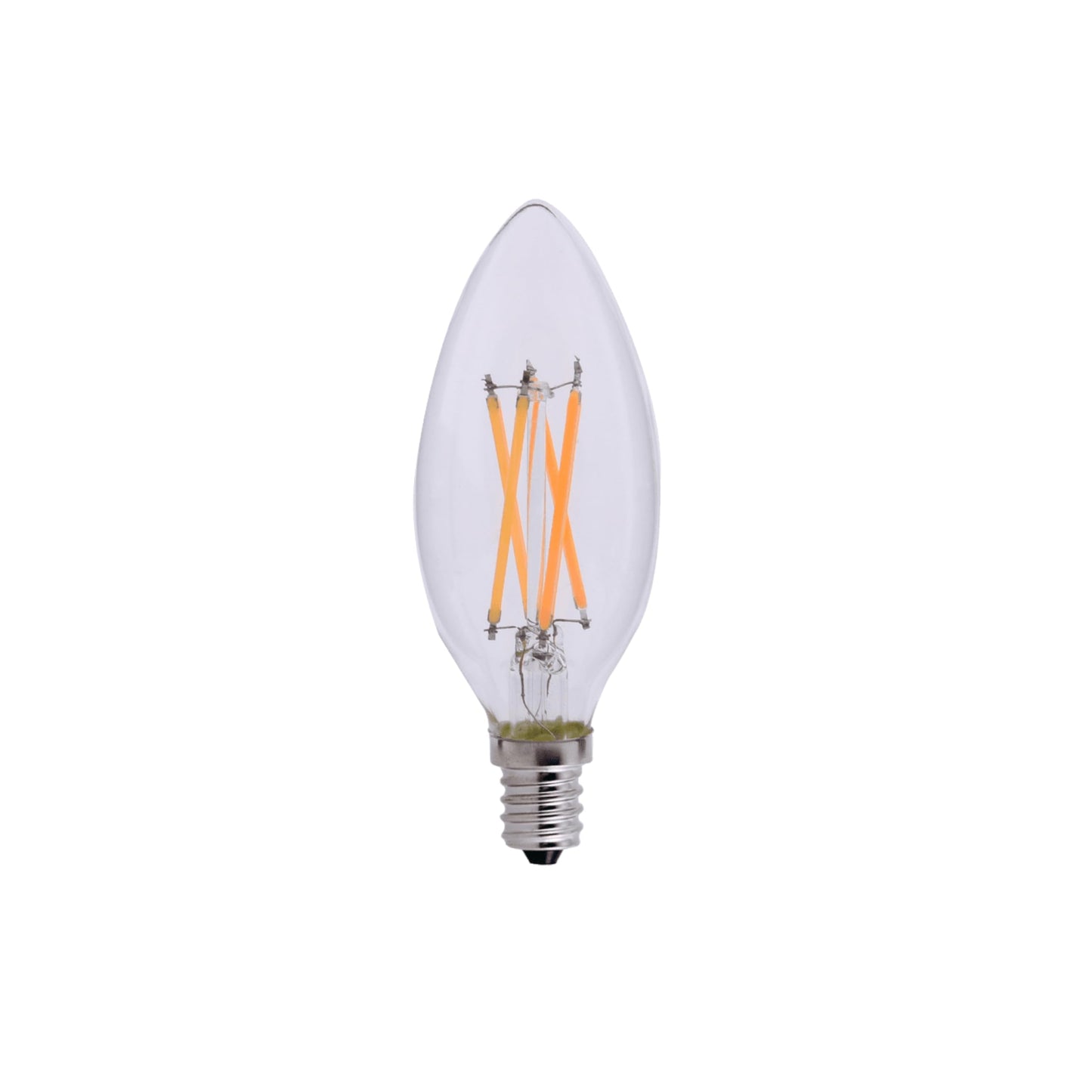 Goodlite C32 LED Chandelier Bulb, Torpedo Tip, 5W (60W Equal), Dimmable, 600 Lumens, Soft White 2700K, 15k Hours, Eco-Friendly, Ideal for Candelabra