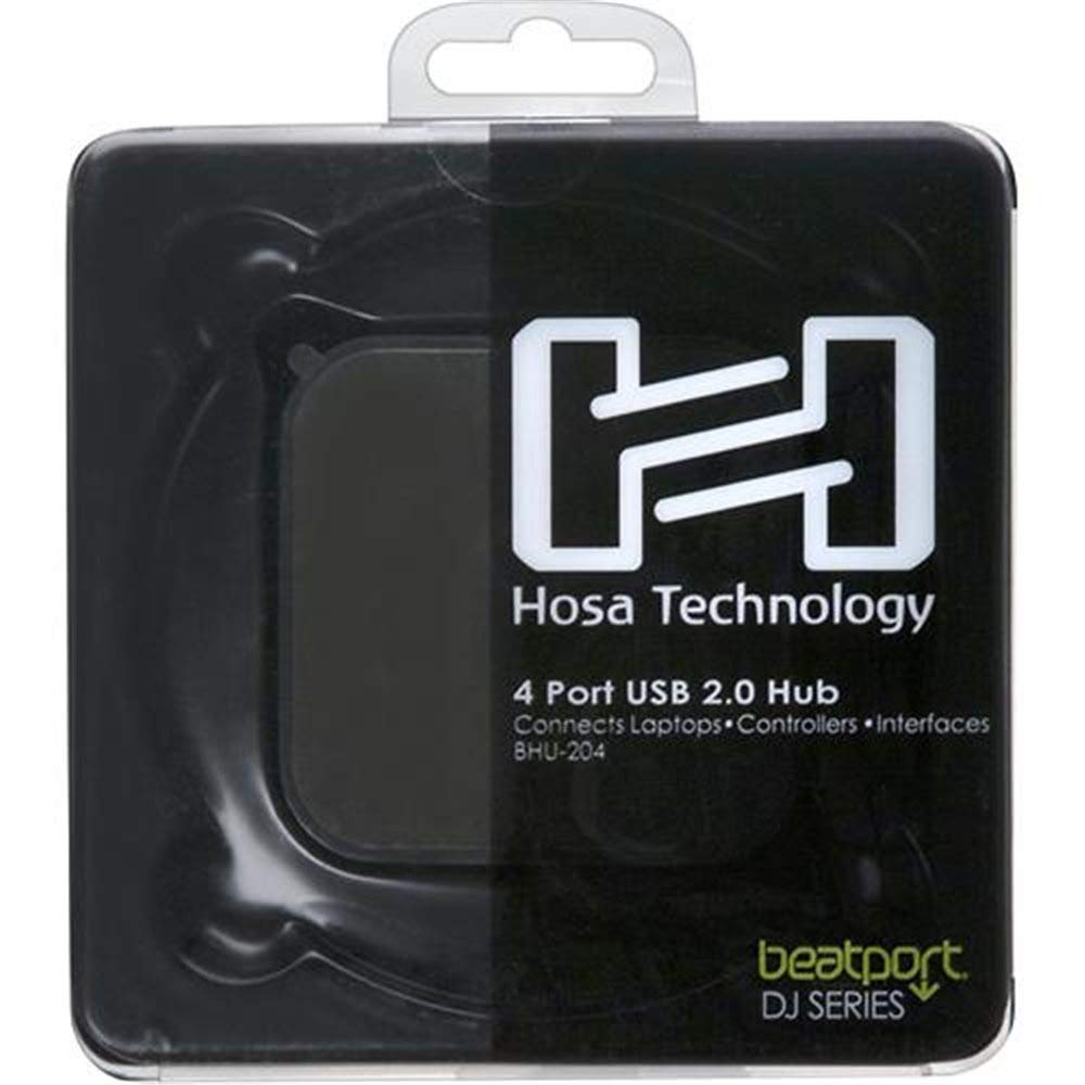 Hosa BHU204 Beatport 4-Port USB 2.0 Hub