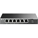 TP-Link TL-SG1006PP | 5 Port PoE Switch | 3 PoE+ and 1 PoE++ Ports @64W, w/ 2 Uplink Gigabit Ports | Sturdy Metal | Plug & Play | Extend Mode | PoE