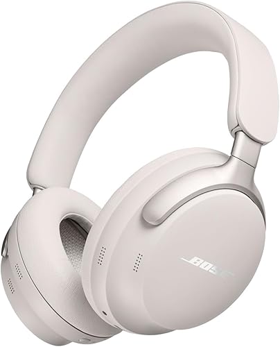 Bose QuietComfort Ultra Bluetooth Headphones, Wireless Headphones with Spatial Audio, Over Ear Noise Cancelling with Mic, Up to 24 Hours of Playtime…