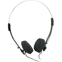 Parts Express Mini Stereo Lightweight Headphones with 4 Foot Cord