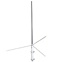 Tram 1487-B 200-Watt 134 MHz to 184 MHz VHF Black Fiberglass Base Antenna with 50-Ohm UHF SO-239 Connector, 4-Feet 10-Inches Tall
