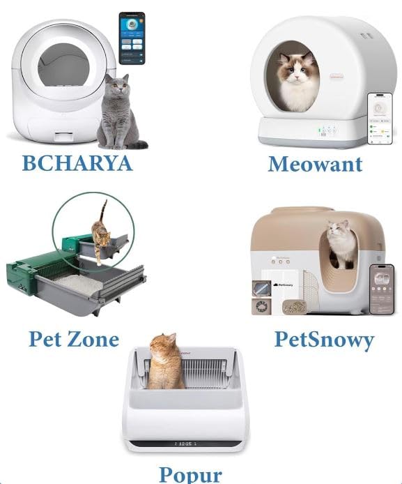 T POWER 12V Charger for MeoWant, Bcharya, Pet Zone, PetSnowy Self-Cleaning Cat Litter Box PS-001, MW-SC01 MW-LR01, 1550012757 PN : 11342033 Ac Dc…