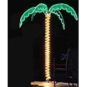 EEZ RV Products 7 Foot High Super Bright LED Lighted Tropical Palm Tree - 5 Times Brighter Than Incandescent Bulbs