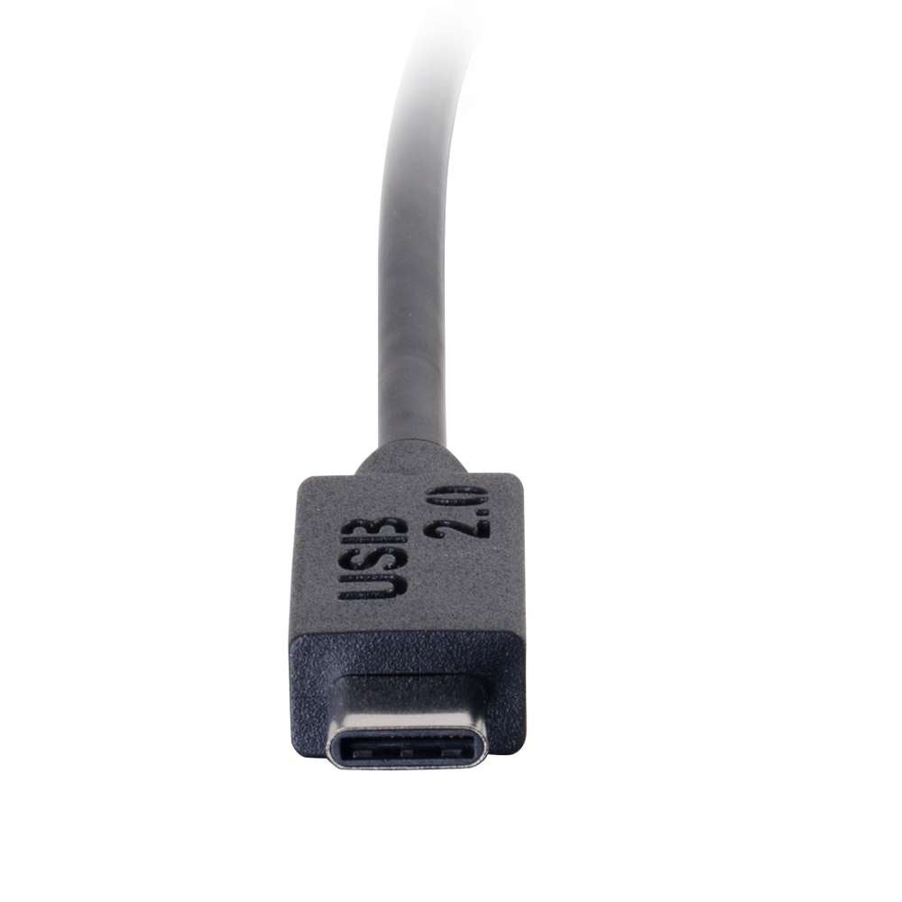 C2G/Cables To Go 28859 USB 2.0 USB-C to USB-B Cable Male/Male (6 Feet) Thunderbolt 3, Tablet, Chromebook Pixel, Samsung Galaxy TabPro S, LG G6