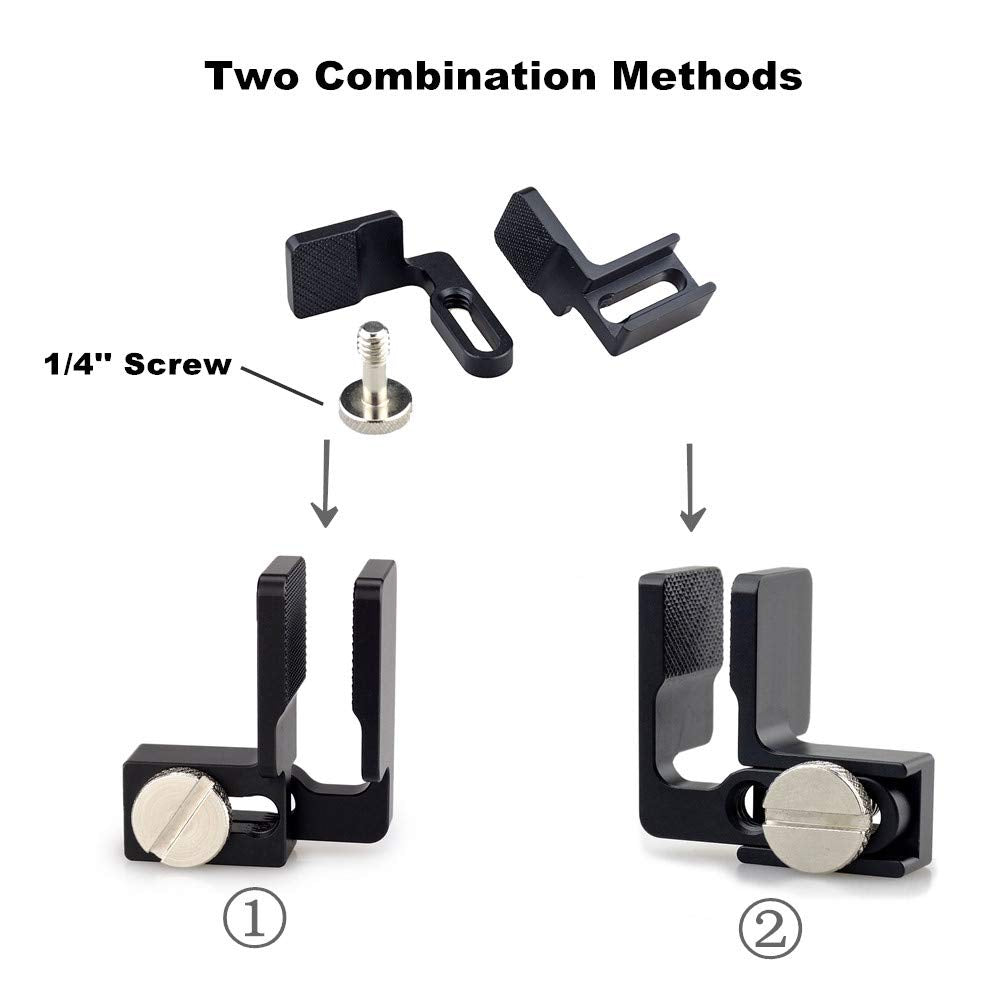 MAGICRIG HDMI Cable Clamp Lock for Sony A6600 A6500 A6300 A6000 Camera Cage