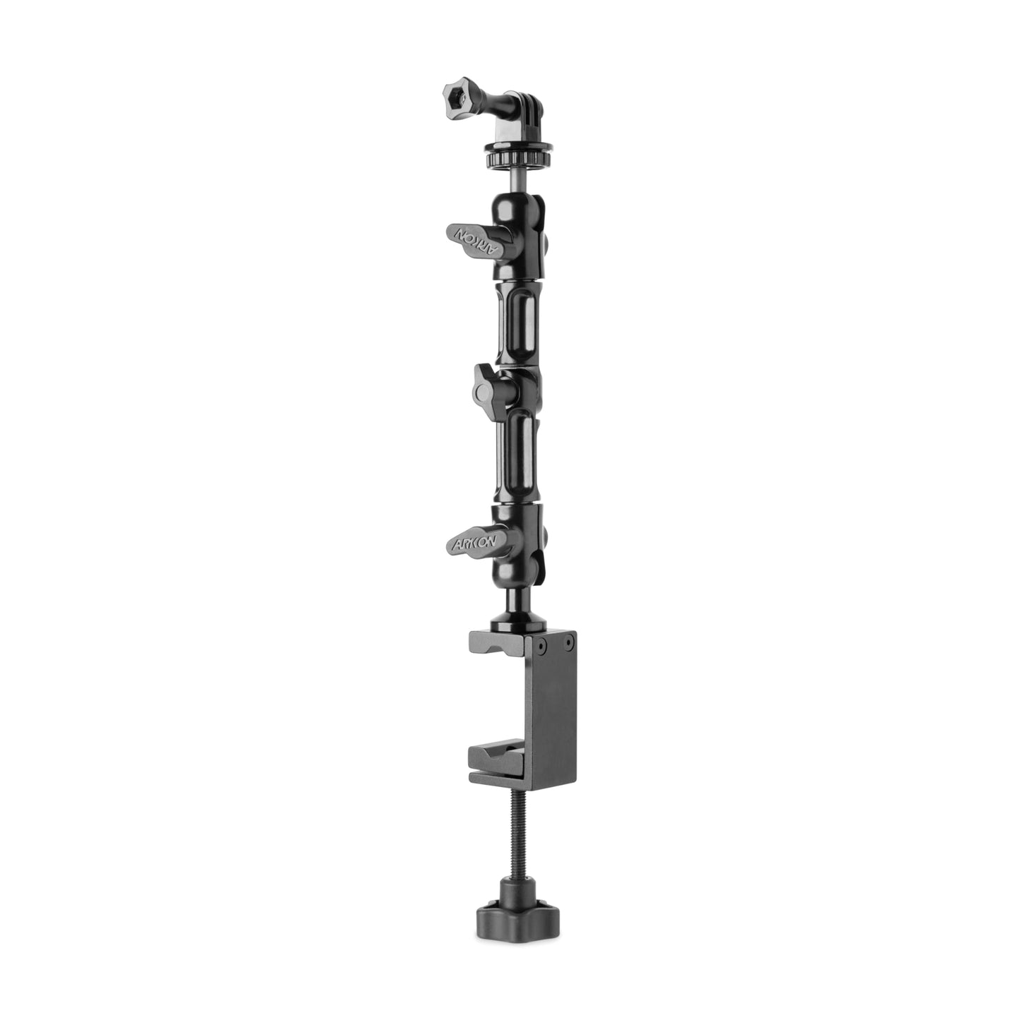ARKON Mounts Adjustable Heavy Duty Clamp Mount for GoPro Hero Action Cameras