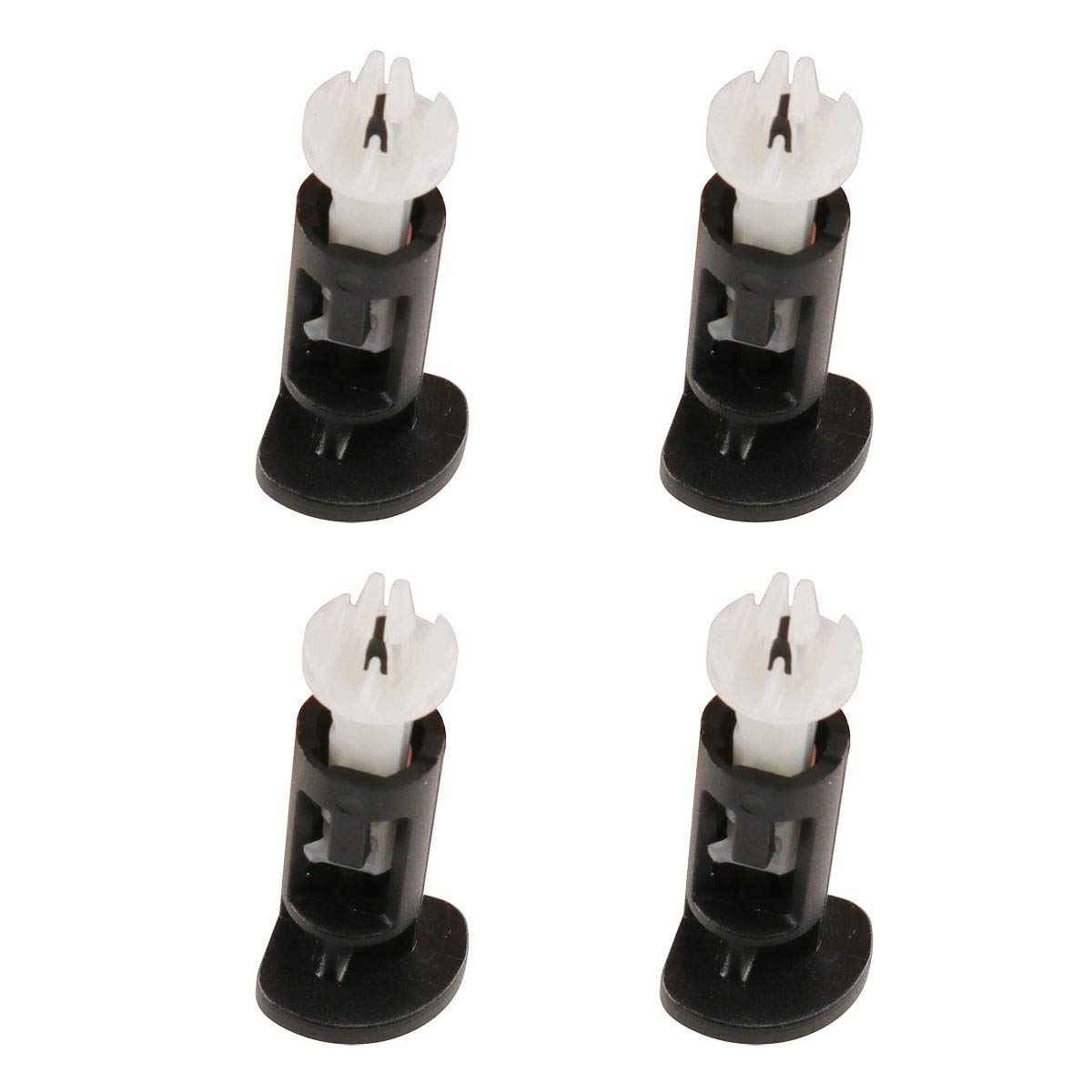 E-outstanding 8PCS Plastic Heatsink Mount Pin CPU Cooler Clips for Intel LGA 775 Socket