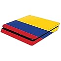 MightySkins Skin Compatible with Sony PS4 Slim Console - Colombian Flag | Protective, Durable, and Unique Vinyl Decal wrap Cover | Easy to Apply