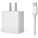 Vebner 30W USB-C Fast Charger and Cable Compatible with Google Products, Google Pixel Phones, Tablets and Other USB-C Devices (1-Pack - 6-Foot)
