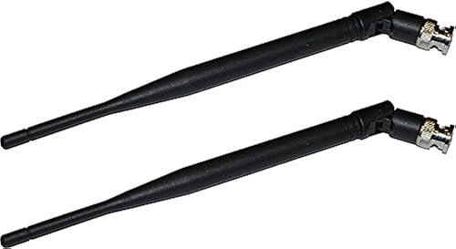 Pair Half Wavelength Antennas with BNC Connectors for Line 6 Wireless Receivers