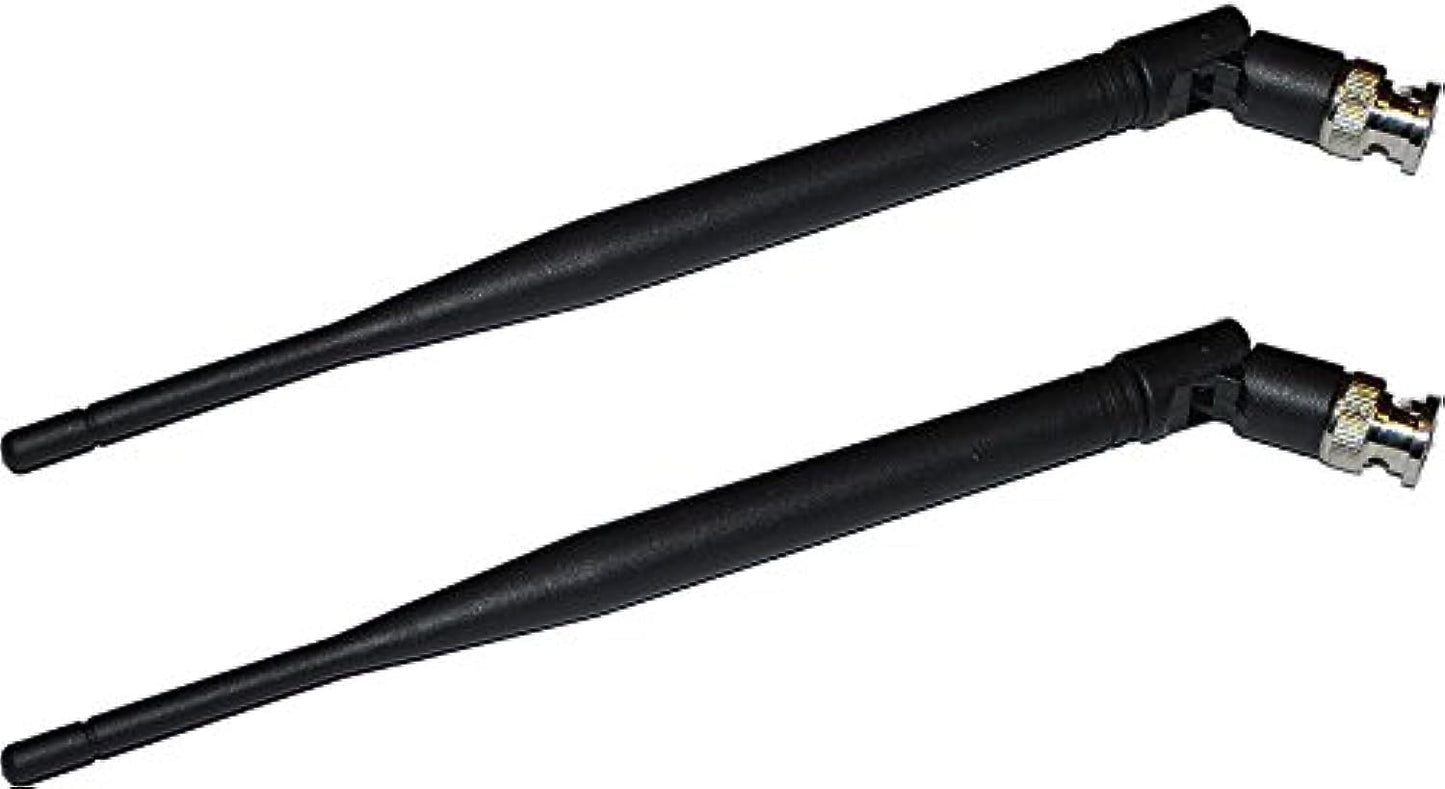 Pair Half Wavelength Antennas with BNC Connectors for Line 6 Wireless Receivers