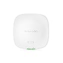 HPE Networking Instant On Access Point AP21 2x2 WiFi 6 Indoor Wireless Access Point | Single-Room, Secure, Smart Mesh Support | Power Source Not