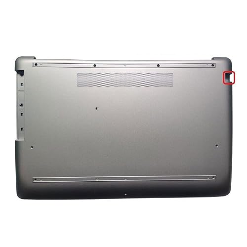 Replacement Case Compatible for HP 17-BY0021DX 17-BY1033DX 17-BY3613DX 17-by1061st 17-BY0015CA 17-BY0013CA (Silver Bottom Base Cover)