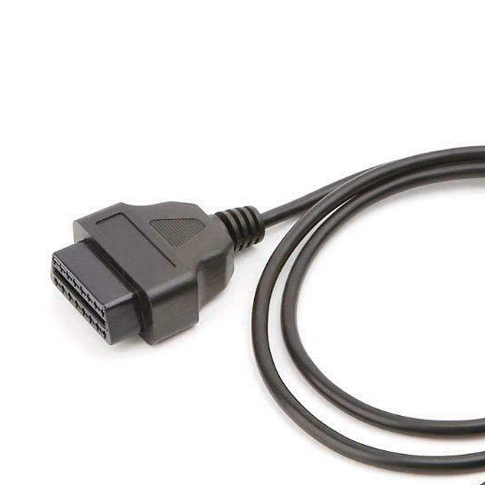 WSDMAVIS 1 Pcs 16 Pins OBD2 Extension Cable to USB Female Port Charging Adapter Cables Connector for Car Extension Cord Connector