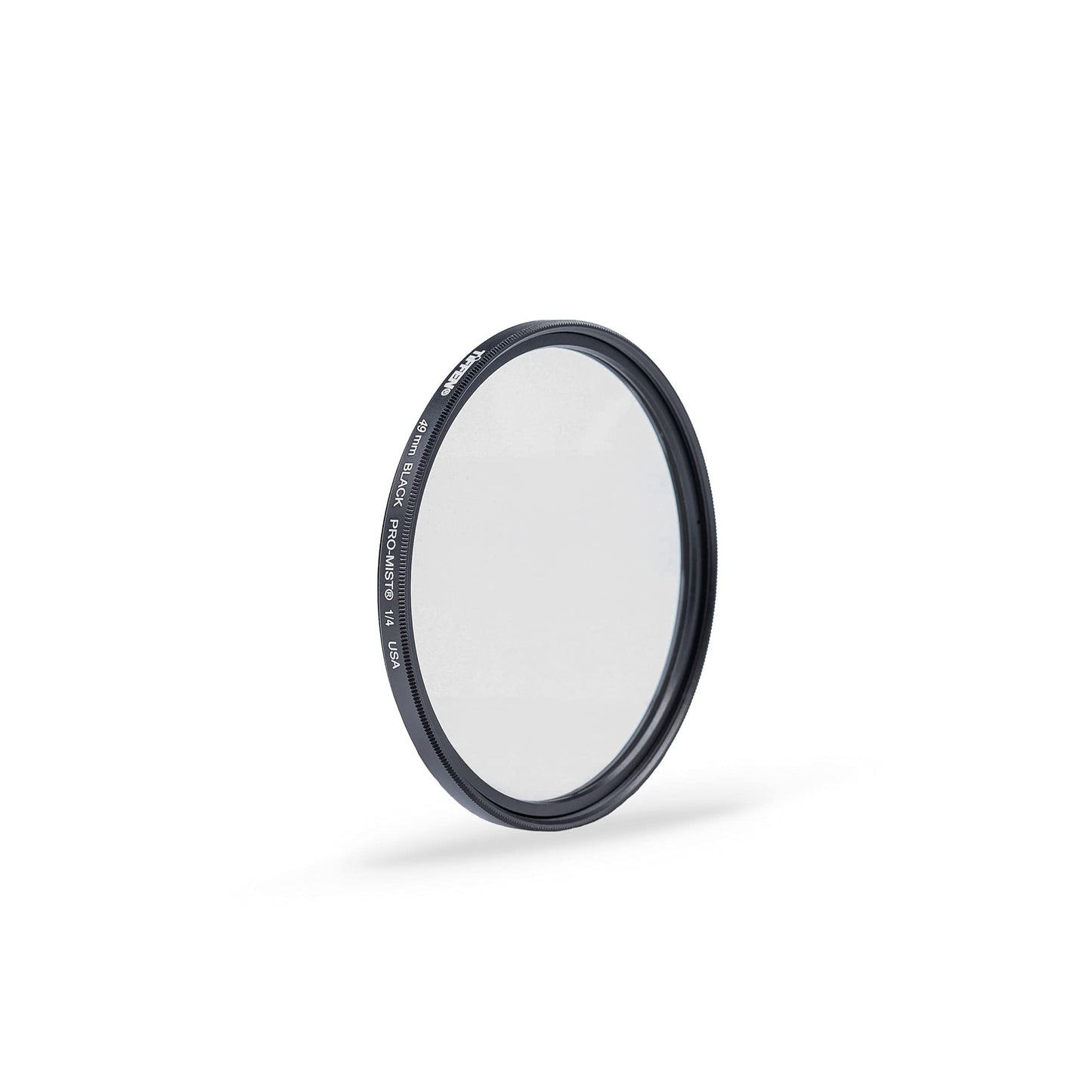 Tiffen 49mm Black Pro-Mist 1/4 Filter|Black Pro-Mist Filter|Ultra Slim|Cinematic Effect Camera for Portrait Photography/Video/Vlog