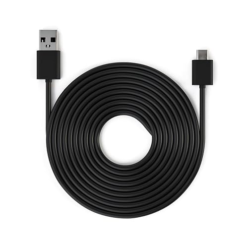 Blink Three-Meter Indoor Power Cable for Mini 2, Mini 2K+, Blink Arc and Blink Arc 2K+ (Black)