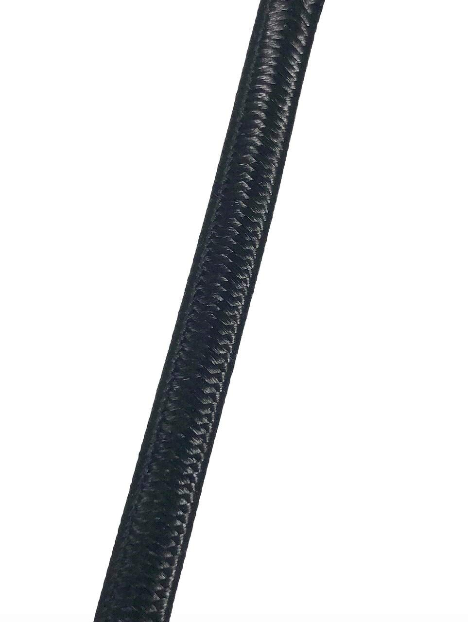 Micro Connectors 2-Pack 40” SATA III Straight Nylon Sleeved Cable with Locking Latch - Black (F03-40SLBK-2)