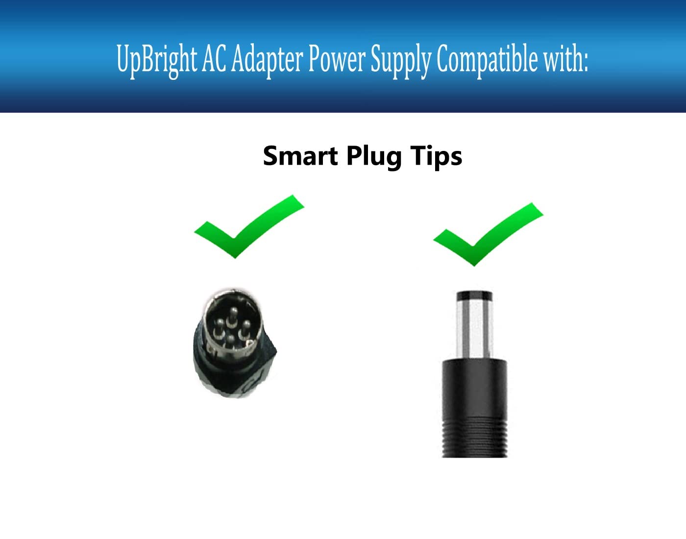 UpBright 4-Pin & Barrel Plug 12V AC/DC Adapter Compatible with MOSO MSA-C1500IC12.0-18P-US MSA-C1500IC12.0-18P-JP MSA-C1500IC12.0-18P-MX…