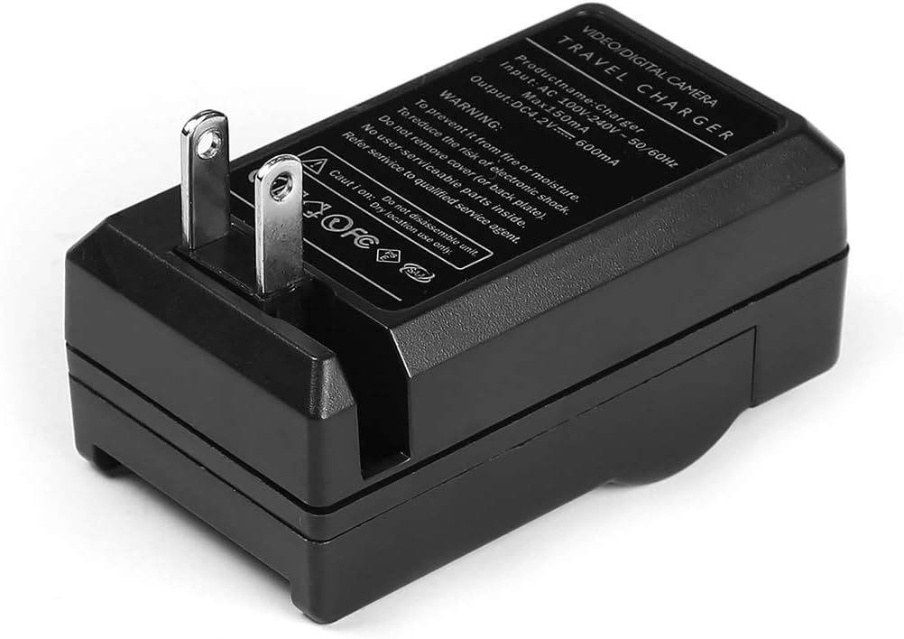 EN-EL23 Battery Charger for Nikon Coolpix P600, S810C and More... Cameras + Microfiber Cloth
