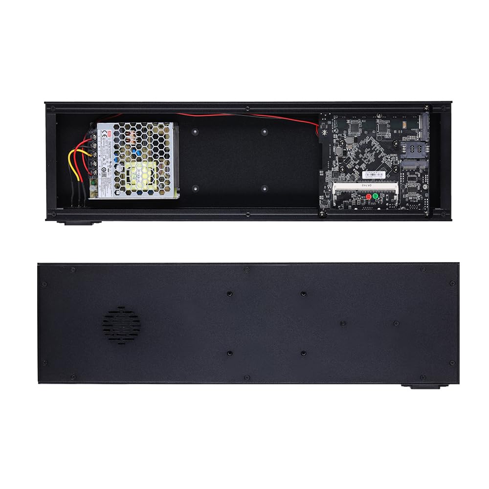 Qotom Multi-Function Router Q190G4 1U Celeron J1900,2.0GHz Quad Core (barebones) -4xGigabit LAN,Used As A Router/Firewall/Proxy 24/7